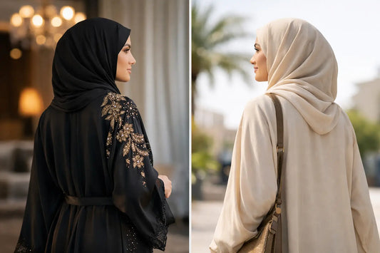 Designer Abaya vs Everyday Abaya